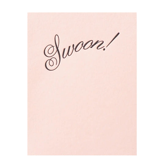 SHORT TALK Swoon Card