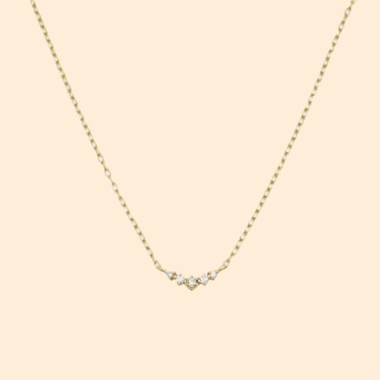 GJENMI Ballerina Diamond Necklace