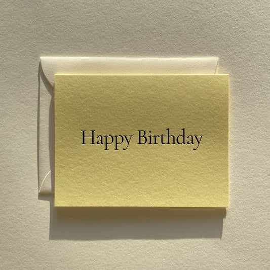 JAYMES PAPER Happy Birthday Card No. 22
