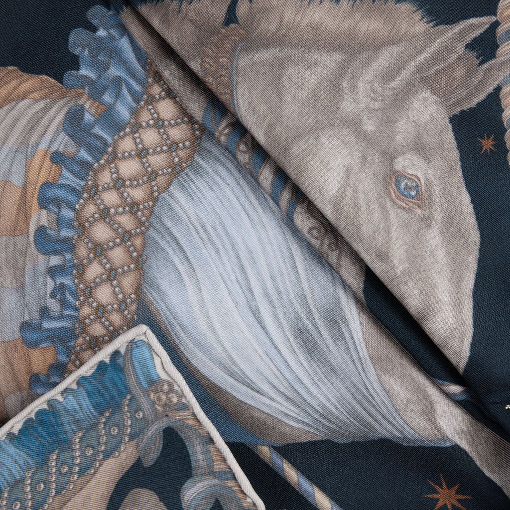 SABINA SAVAGE The Celestial Steed Silk Scarf