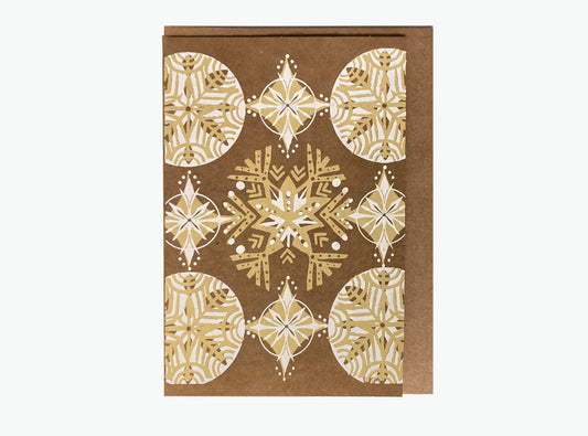KATHIE STUDIO Snowflake Card