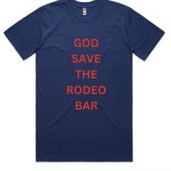 RODEO BAR God Save The Rodeo Bar T-shirt