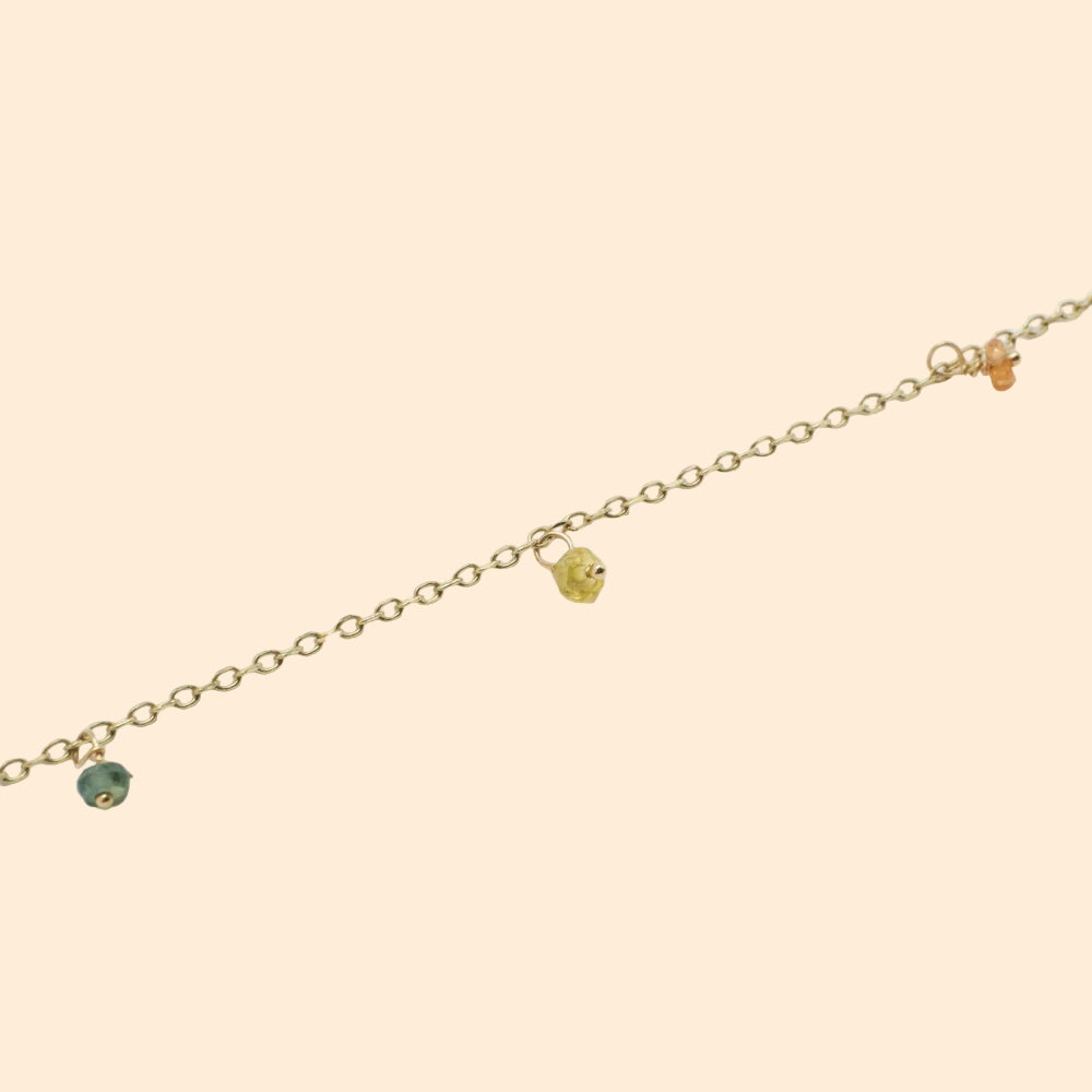 GJENMI Rainbow Shaker Necklace